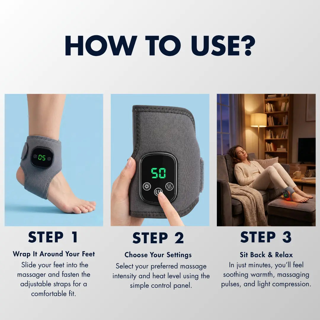 LumaStep - HEATING FOOT MASSAGER