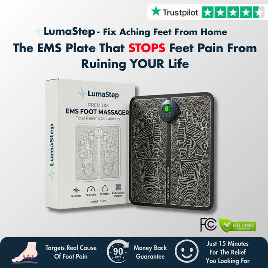 LumaStep - EMS FIX ACHING LEGS FROM HOME