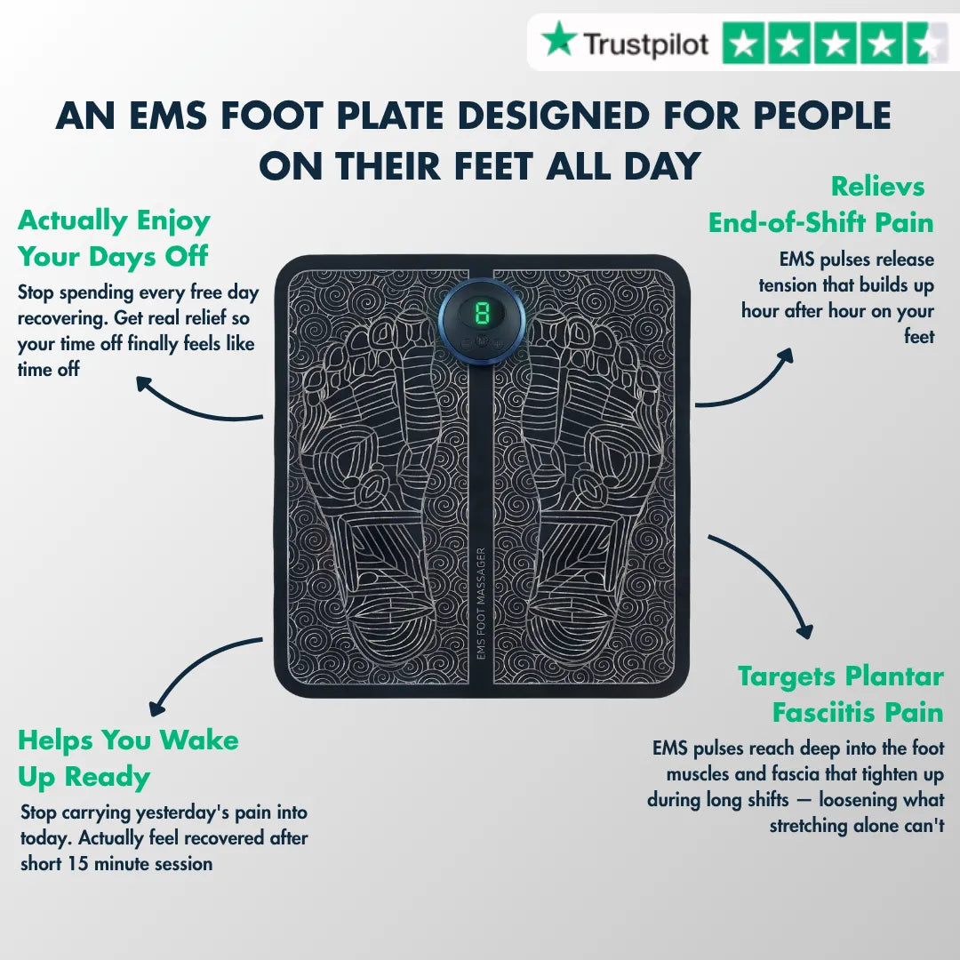 LumaStep - EMS FIX ACHING LEGS FROM HOME