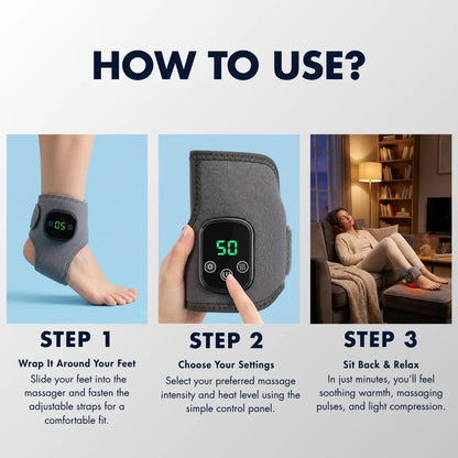 LumaStep - HEATING FOOT MASSAGER